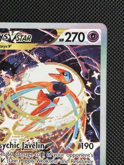 Pokemon Deoxys VSTAR Ultra Rare Holo Crown Zenith - Image 4