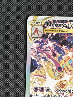 Pokemon Deoxys VSTAR Ultra Rare Holo Crown Zenith - Image 5