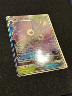 Venomoth GX 12/214 Unbroken Bonds NM Ultra Rare Pokemon Card - Image 4