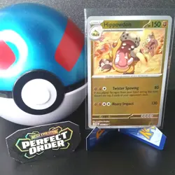 Hippowdon 040/088 Perfect Order Reverse Holo Pokemon TCG NM - Image 1