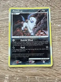 Pokemon Absol 21/132 Secret Wonders Set Reverse Holo - Image 1
