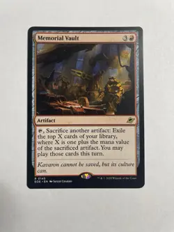 Memorial Vault - 0145 - Edge of Eternities - MTG - NM/M - Image 1