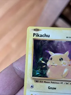 Pokemon TCG Pikachu Deck Exclusives Cracked Ice Holo Basic 60 HP 028/073 - Image 5