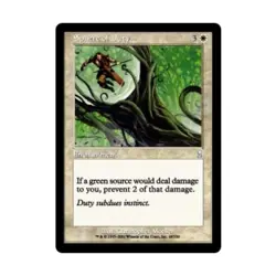 WOTC MtG Odyssey Sphere of Duty (U) (Foil) NM - Image 1