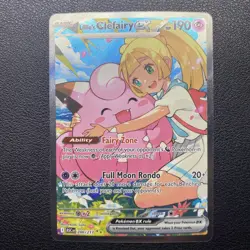 Pokemon Ascended Heroes Lillie's Clefairy SIR #280/217 Near Mint Pack Fresh 💎💎 - Image 1