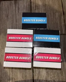 Pokemon 3 White Flare and 2 Black Bolt Booster Bundles Box - Image 3