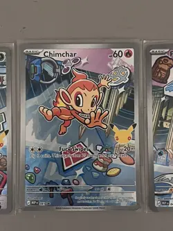 Pokemon - First Partner Illustration Promo Set - Complete Sinnoh Starters Gen 4 - Image 3