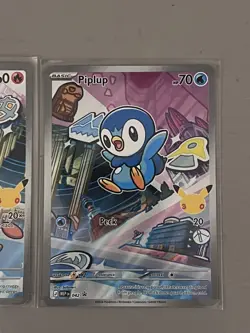 Pokemon - First Partner Illustration Promo Set - Complete Sinnoh Starters Gen 4 - Image 4