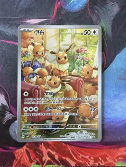 Pokemon TCG S-Chinese Gem Pack Vol.4 CBB4C-04 07/07 Eevee NM Holo US Seller - Image 1