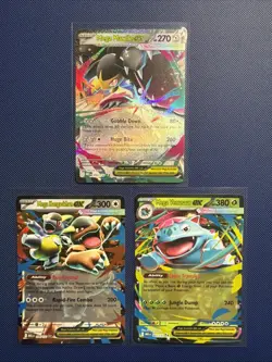 Pokemon Mega Evolutions Base Set Ex Playset Mega Venusaur Mawile And Kangaskhan - Image 1