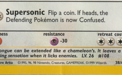 Pokemon TCG Lickitung 38/64 Jungle WOTC MP - Image 4