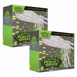 Pokemon TCG: Mega Evolution 3: Perfect Order: Elite Trainer Box Sealed (2 Box’s) - Image 1