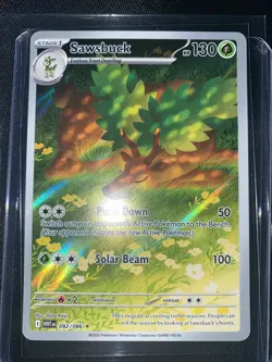 Pokemon White Flare, Sawsbuck, Holo Rare, NM/M, No Scratches! - Image 1