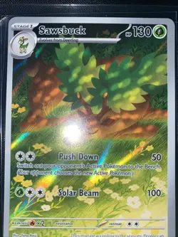 Pokemon White Flare, Sawsbuck, Holo Rare, NM/M, No Scratches! - Image 2