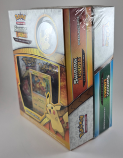 Pokemon Shining Legends Pin Collection X2 Boxes Pikachu & Marshadow SEALED Rare - Image 2