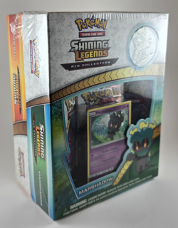 Pokemon Shining Legends Pin Collection X2 Boxes Pikachu & Marshadow SEALED Rare - Image 3