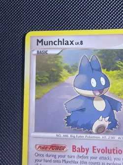 Pokemon TCG Munchlax 33/130 Diamond and Pearl 2007 - Image 5