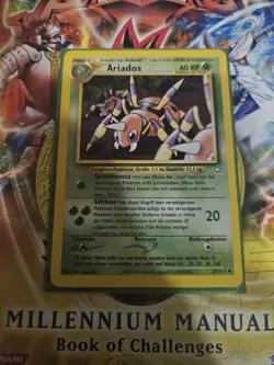 Pokemon TCG Ariados Neo Genesis 27 Regular Unlimited Uncommon German - Image 1