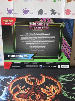 Pokemon Scarlet & Violet Shrouded Fable Kingdra ex Box Sealed - Image 2