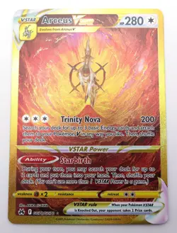 Pokemon TCG Arceus VSTAR Crown Zenith GG70/GG70 Secret Rare Near Mint Fresh Pull - Image 1