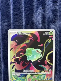 2025 Pokemon Bulbasaur - #133 Mega Evolution Stamped Set-Secret Rare Full Art - Image 2
