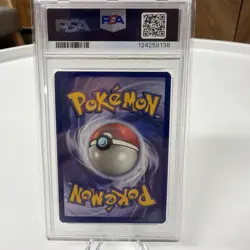 1999 POKEMON GAME MOVIE PROMO #5 DRAGONITE PSA 9 - Image 2