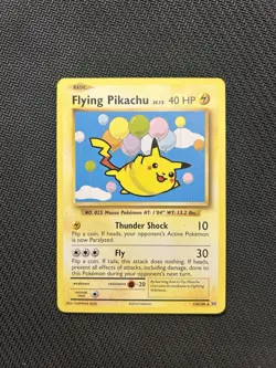 Pokemon TCG Flying Pikachu 110/108! MP Condition! See Description! - Image 1