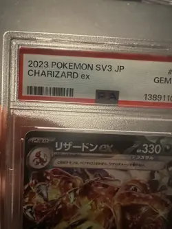 Charizard Ex 2023 Pokemon Japanese Sv3-Ruler Of The Black Flame #066/108 PSA 10 - Image 2
