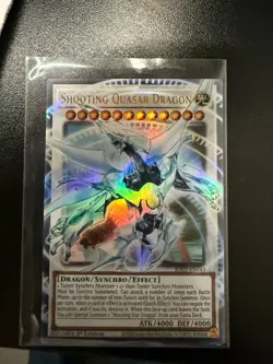 PRE-SALE YUGIOH x1 RA05-EN143 SHOOTING QUASAR DRAGON EXTENDED ART ULTRA RARE 1st - Image 1