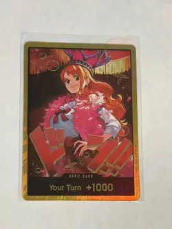 DON!! Card (Nami) (Gold) - Extra Booster: One Piece Heroines Edition - Image 1