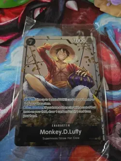 One Piece TCG Monkey D Luffy P-075 Promo Best Selection Vol 3 SEALED English - Image 1