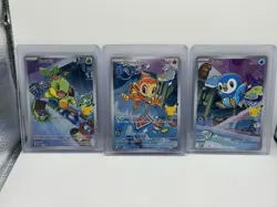 2026 Pokemon First Partner Illustration Complete Set 9 Cards 30th Anniversary C - Image 3