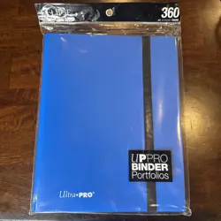 Ultra Pro Eclipse 9-Pocket PRO-Binder - Royal Purple - Holds 360 Cards - Image 1