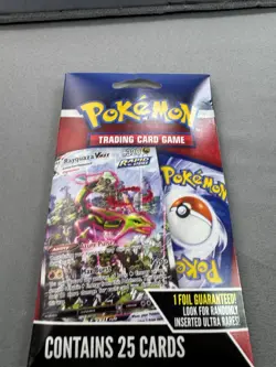 Pokemon TCG Rayquaza VMAX 25 Card Pack Walmart Exclusive Mystery Sealed NEW - Image 2