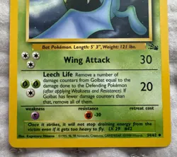 Bundle of 5 Vintage Pokemon Cards Golbat Pikachu Horsea Muchlax Plusle - Image 4