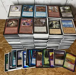Huge 5000+ MTG Vintage Card Lot - w/ 35x FOILS! - Mostly 90s Era - Image 2