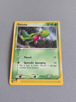 NM Treecko 016 Black Star Promo Pokemon Card NM 2004 nintendo - Image 1