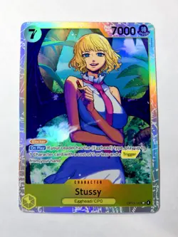 Stussy SR OP13-110 Japanese ONE PIECE Card Carrying on His Will - NM - Image 1