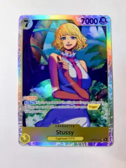 Stussy SR OP13-110 Japanese ONE PIECE Card Carrying on His Will - NM - Image 3
