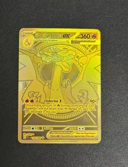 Pokemon Mega Charizard X EX Holo Card 130 /094 Standard English TCG - Image 1