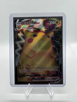 Pikachu VMAX 044/185 - Vivid Voltage - Pokemon Card - Near Mint - Image 1
