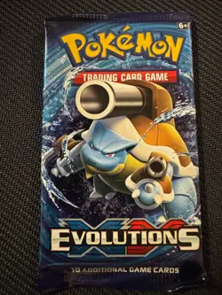Pokemon XY Evolutions Booster Trading Card Game Blastoise Art - Image 4