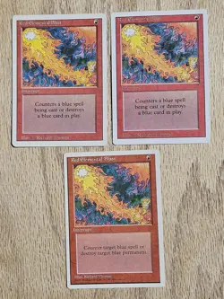 MTG - (x3) Red Elemental Blast. GREAT SIDE BOARD CARDS! - Image 1
