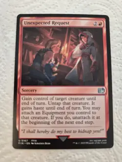 Unexpected Request - 0167 - Final Fantasy - MTG - NM/M - Image 2