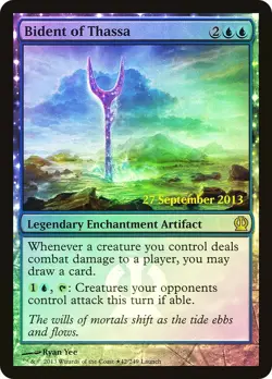 MTG LP English FOIL - Bident of Thassa - Image 1
