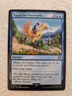 MTG Final Fantasy Regular Uncommon #0082 Travel The Overworld - Image 2