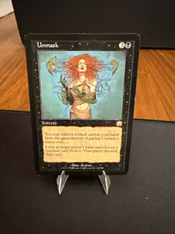 Unmask - Mercadian Masques #168/350 MTG Magic The Gathering - Image 1