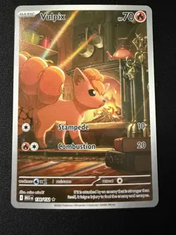 VULPIX 🔥 ILLUSTRATION RARE 🔥Mega Evolution 138/132 Pokemon TCG - Image 1
