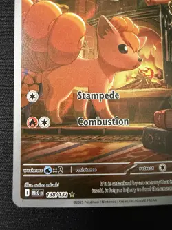 VULPIX 🔥 ILLUSTRATION RARE 🔥Mega Evolution 138/132 Pokemon TCG - Image 2
