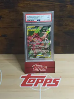 2019 POKEMON SUN & MOON UNBROKEN BONDS 191 FA PHEROMOSA & BUZZWOLE GX PSA MINT 9 - Image 1